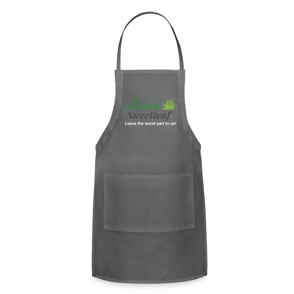 Adjustable Apron - charcoal