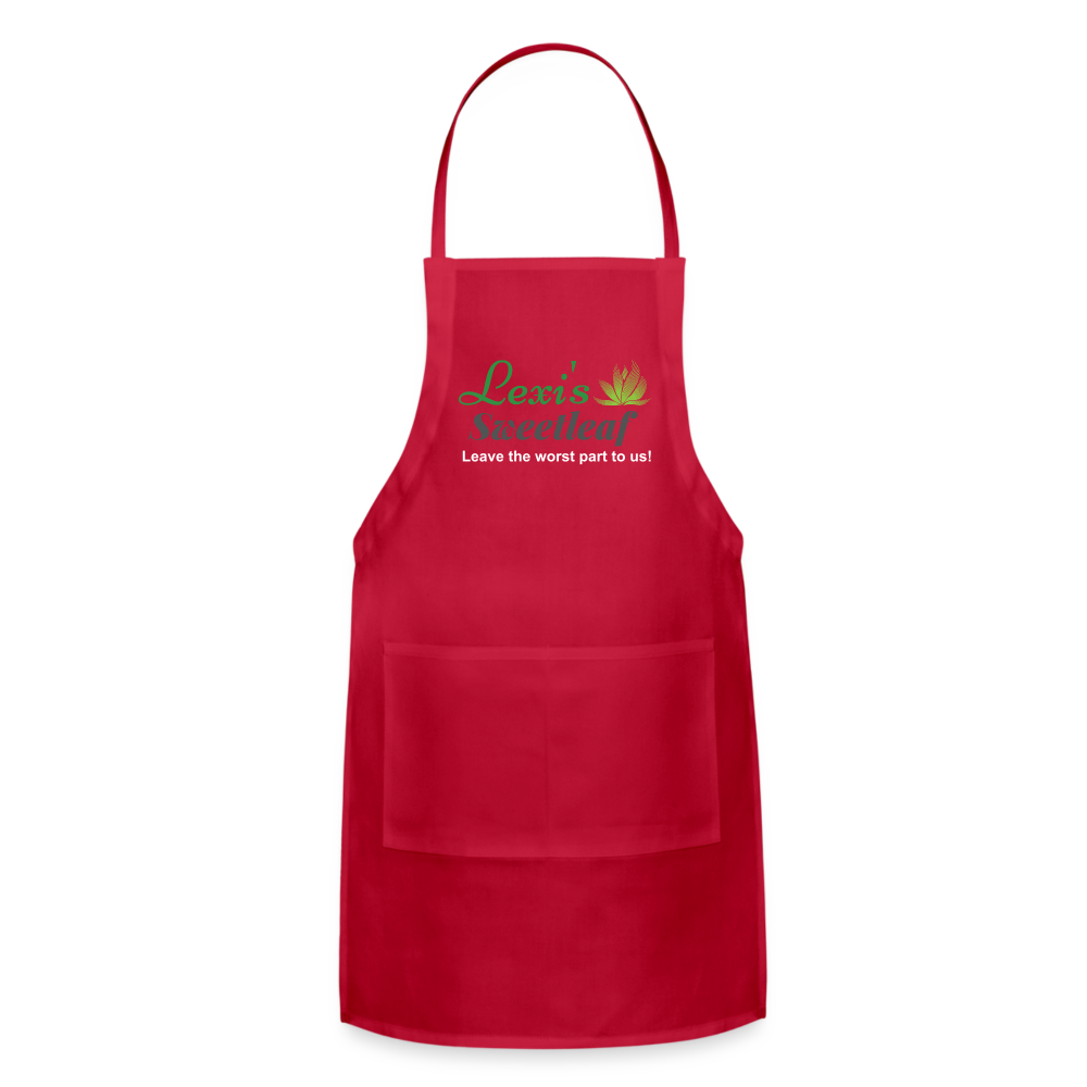 Adjustable Apron - red