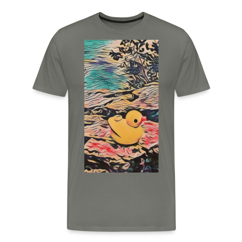 Qwakers Premium T-Shirt - asphalt gray