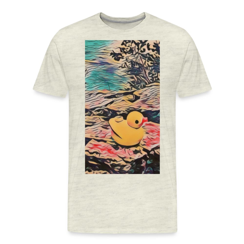 Qwakers Premium T-Shirt - heather oatmeal