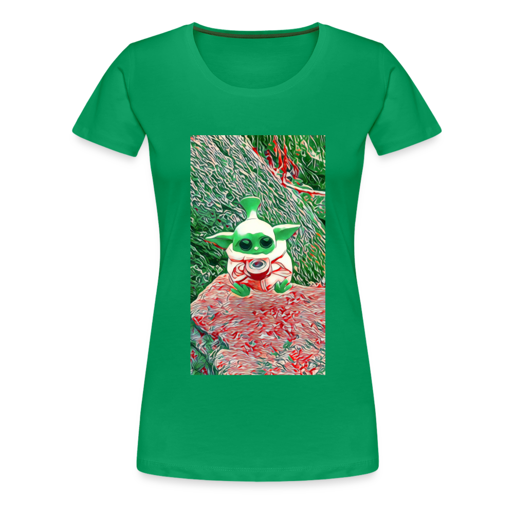 Women’s Wild Child Premium T-Shirt - kelly green