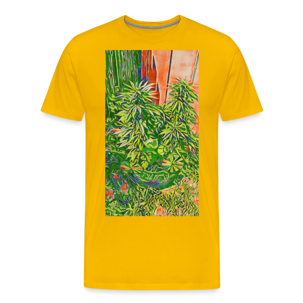 Pinwheel Premium T-Shirt - sun yellow