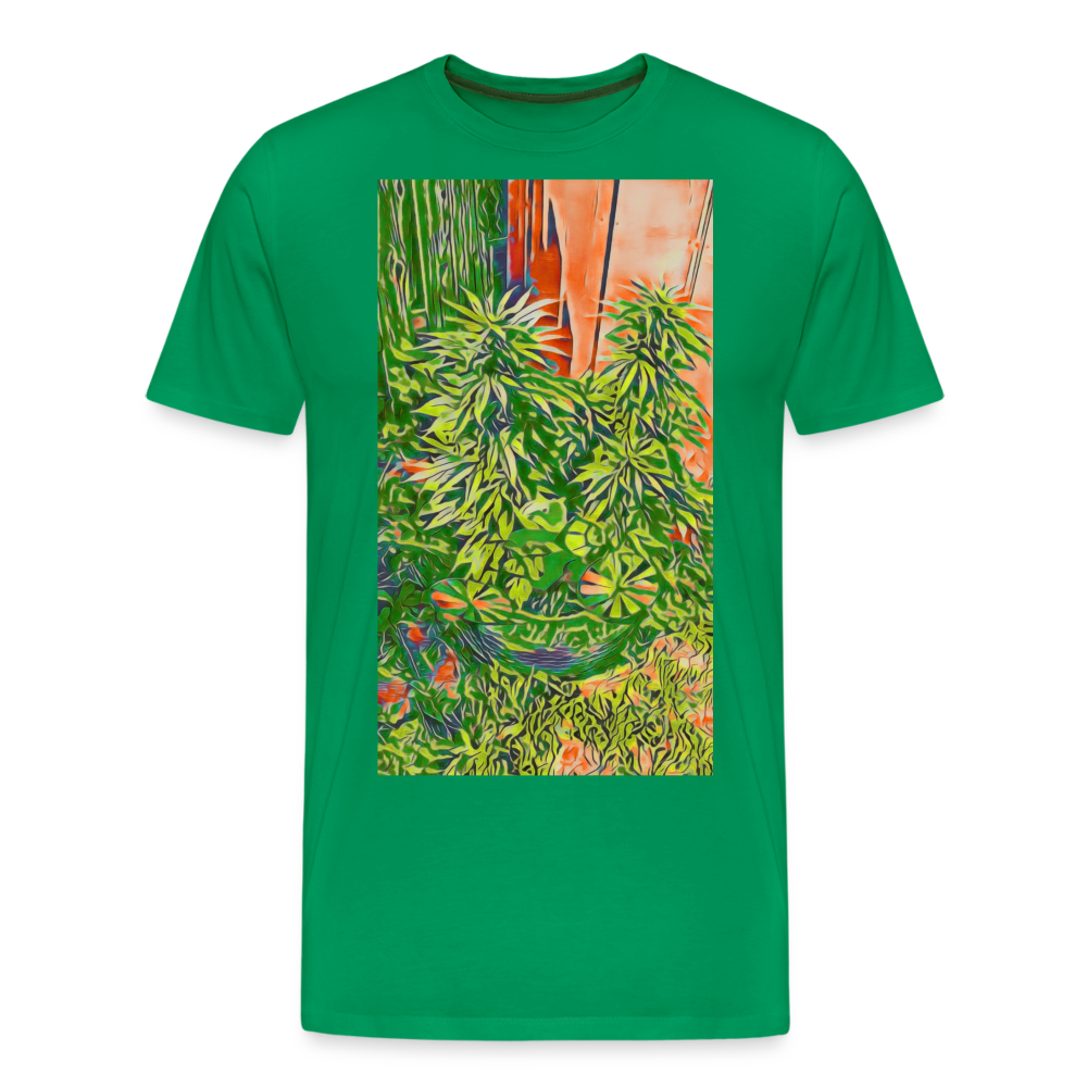 Pinwheel Premium T-Shirt - kelly green