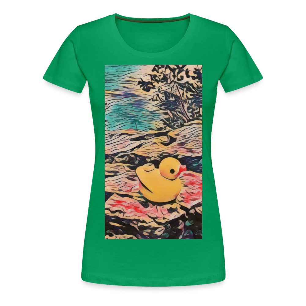 Women’s Qwakers Premium T-Shirt - kelly green