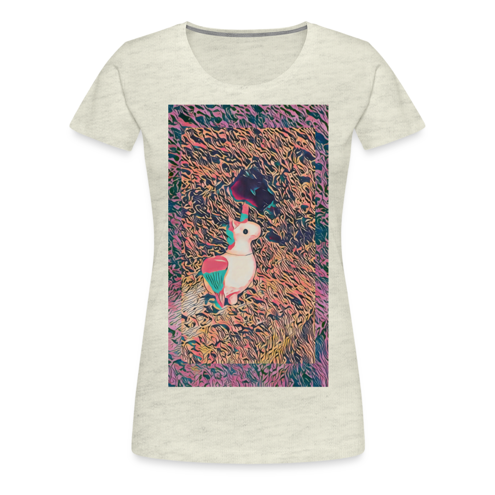 Women’s Unikron Premium T-Shirt - heather oatmeal