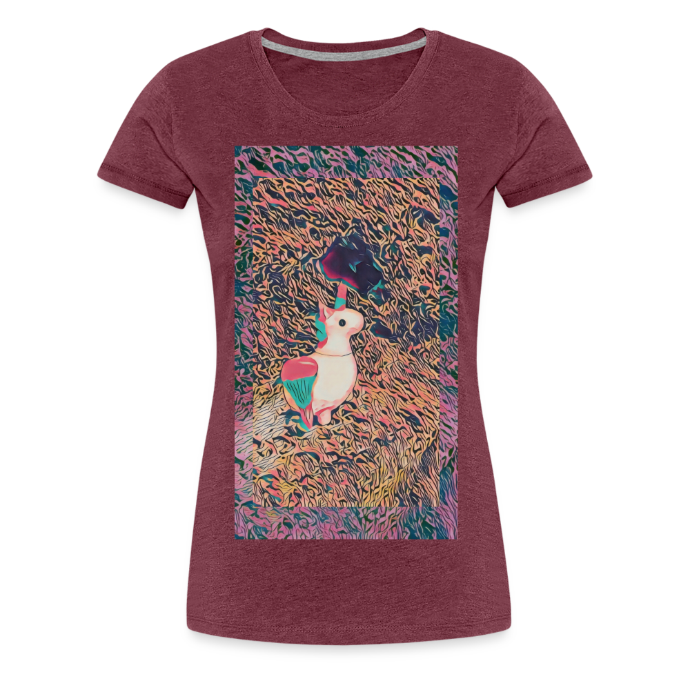 Women’s Unikron Premium T-Shirt - heather burgundy